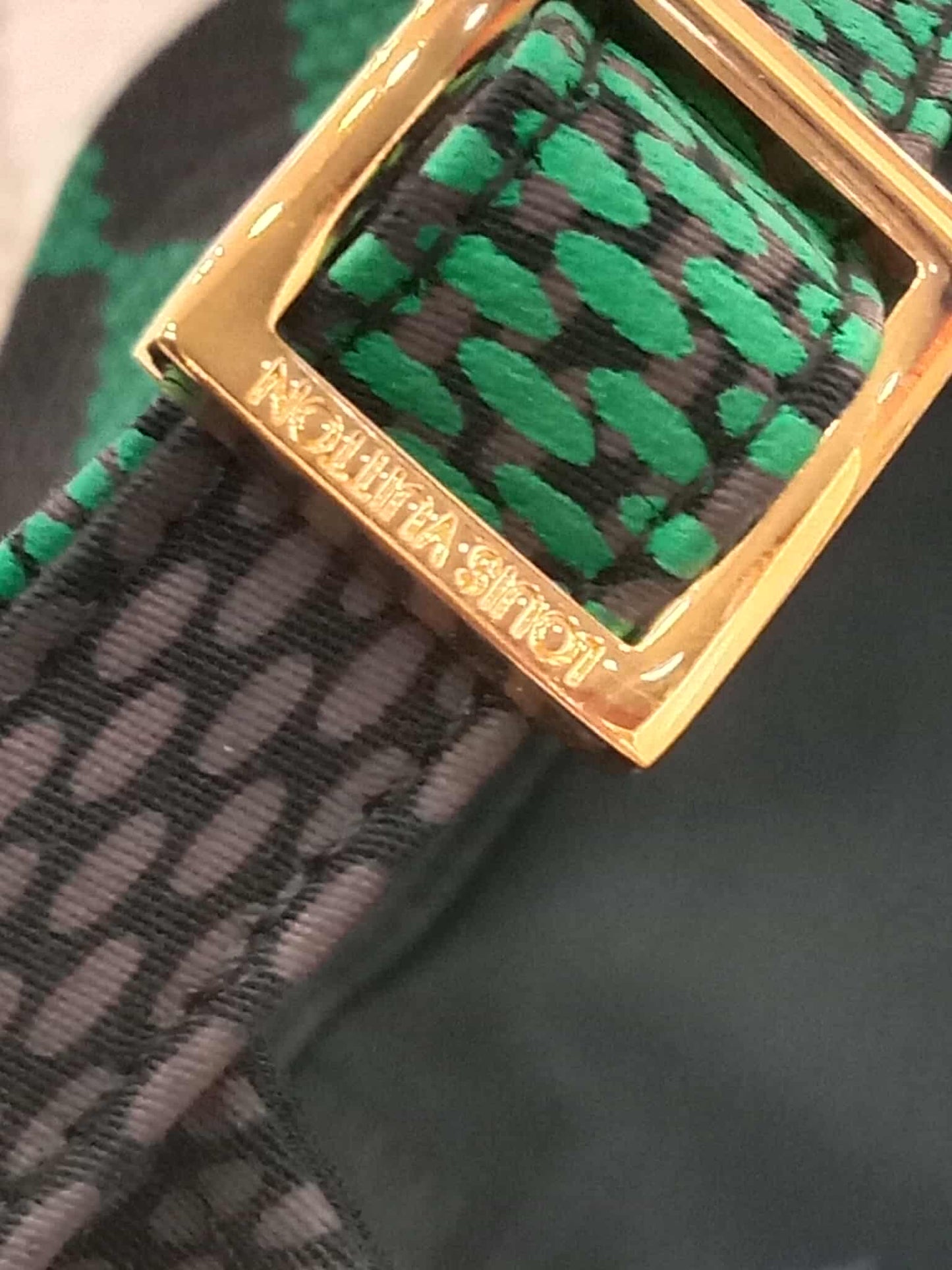 Louis Vuitton Damier Pop Cap in Green Canvas