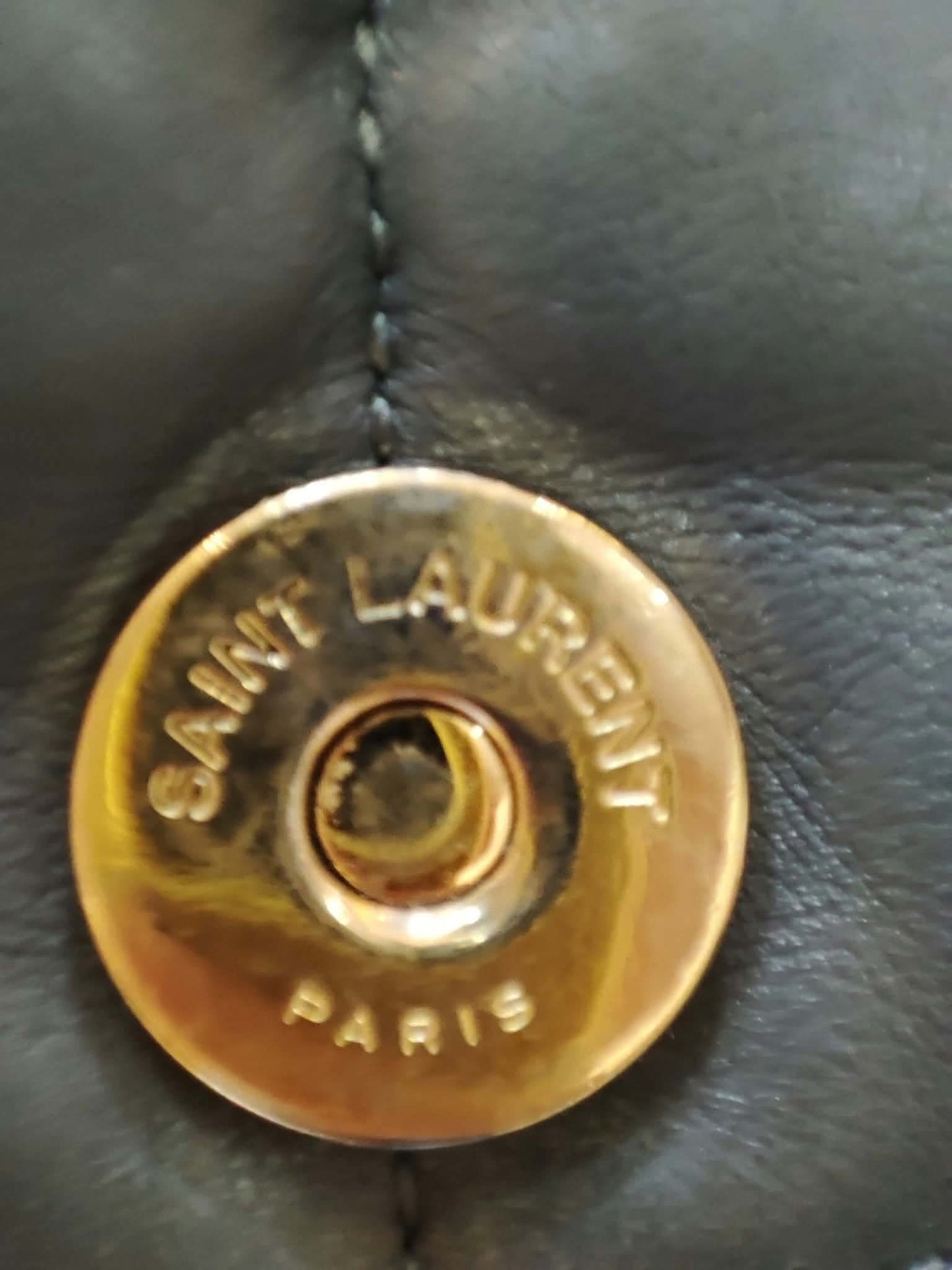 Saint Laurent Loulou Dark Gray Bag