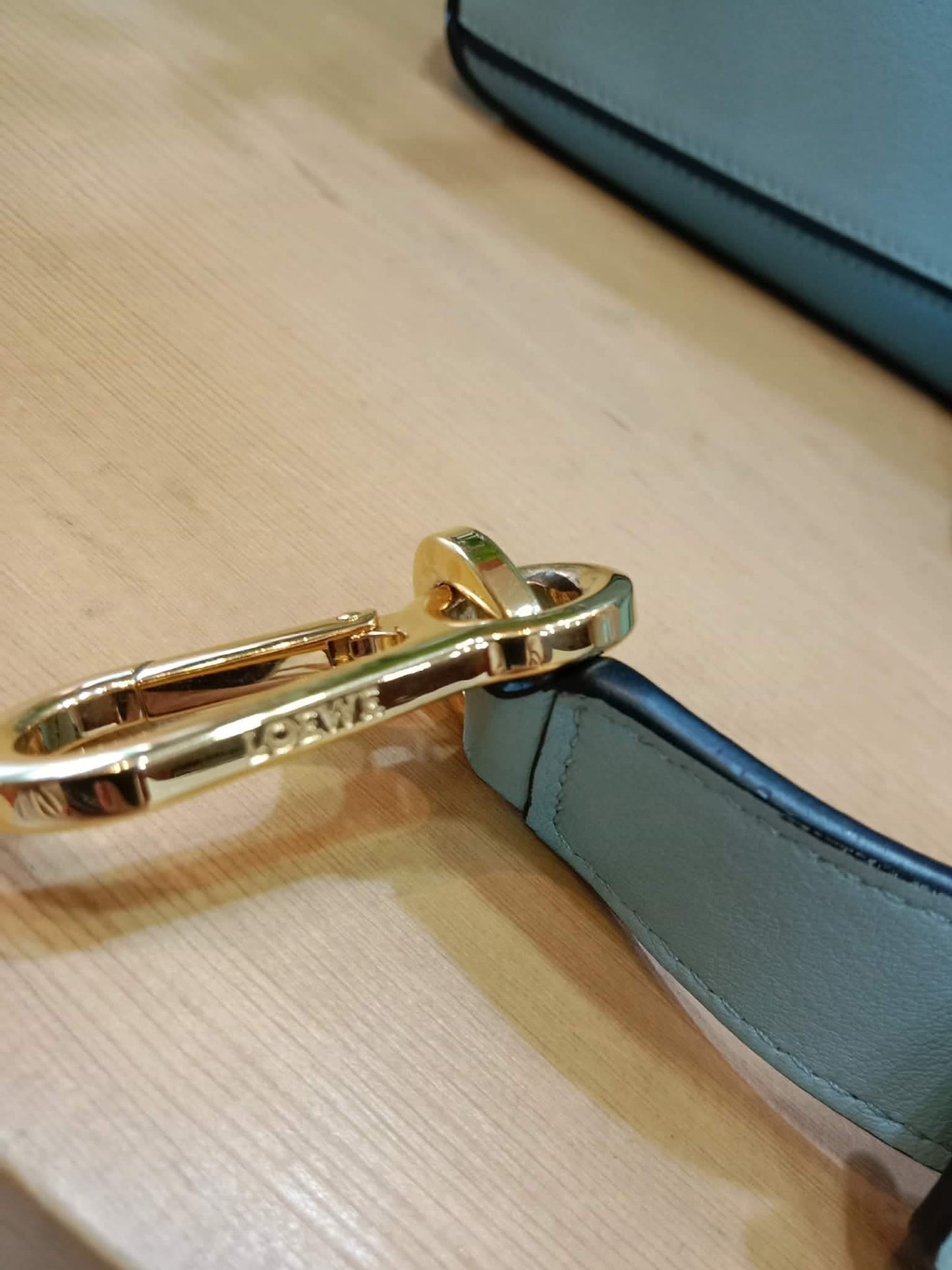 Loewe Puzzle Bag Tricolor Blue Medium