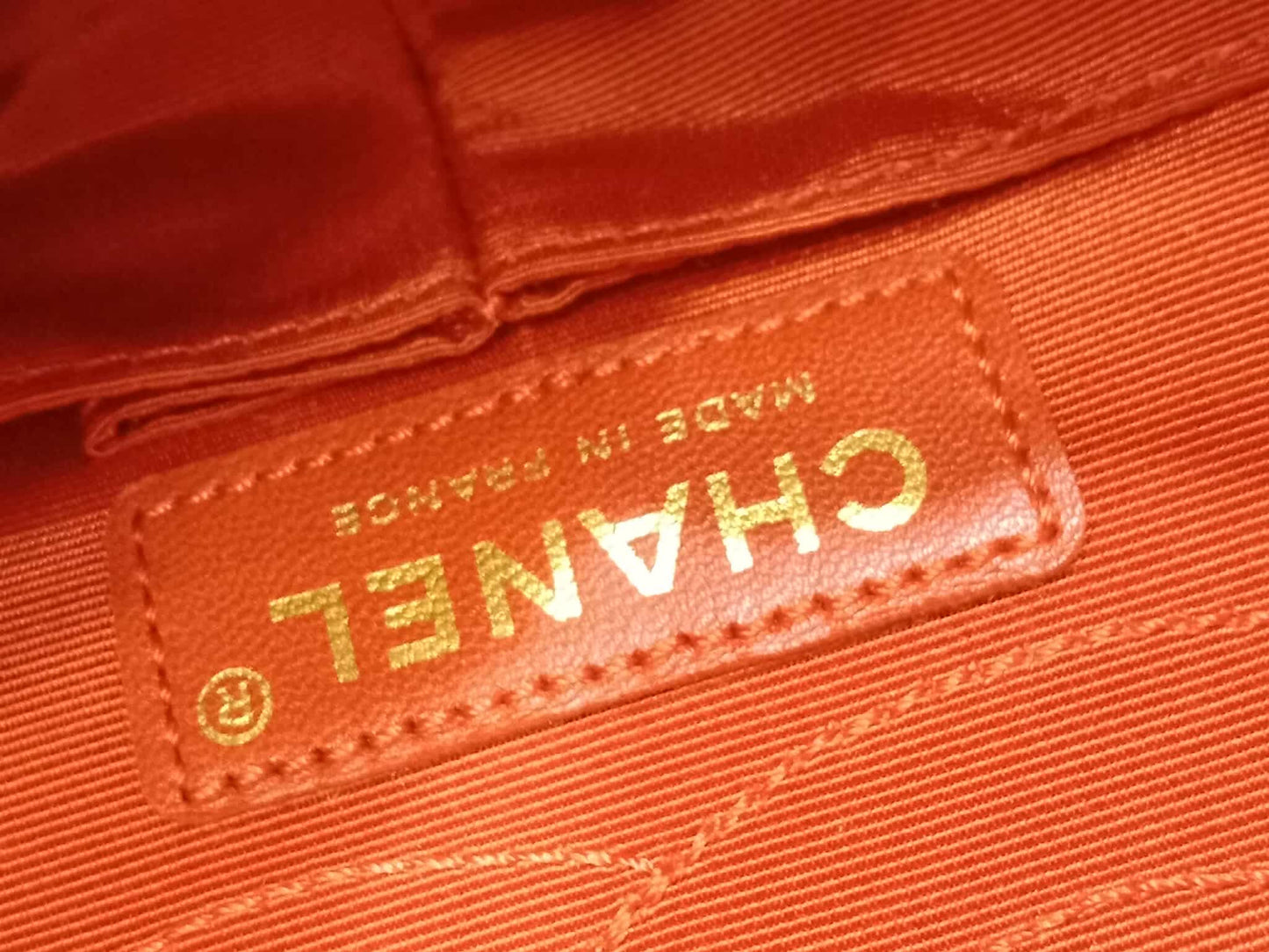 Chanel 2.55 Reissue Double Flap in Coral Jersey Fabric Series 11