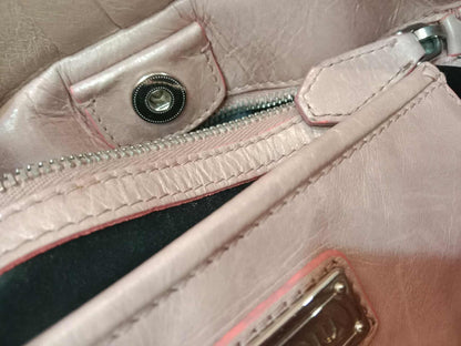 Miu Miu Light Pink Calfskin 2-Way Bag