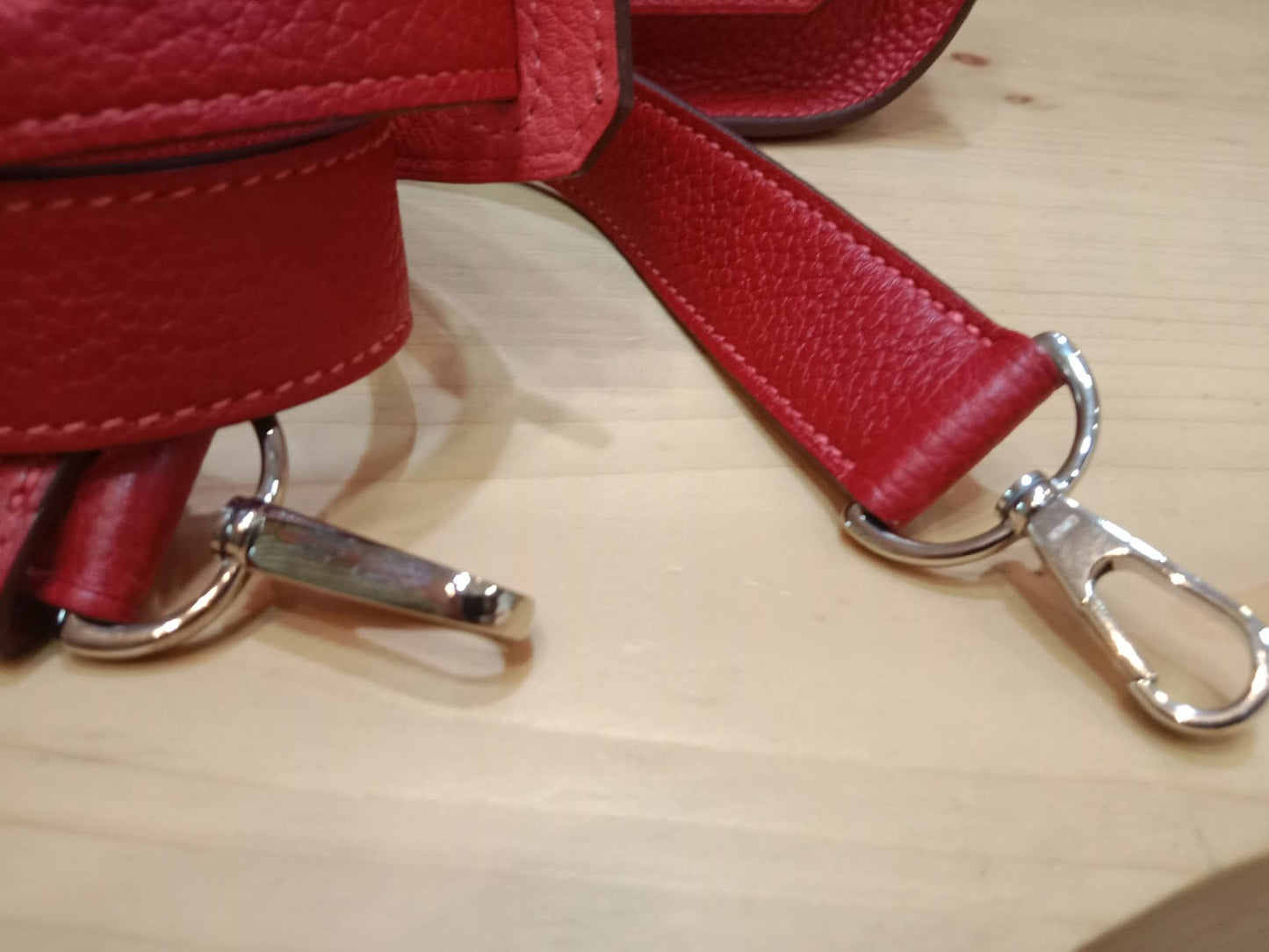 Hermes Jypserie 28 Rouge Casaque Clemence Stamp B 2023