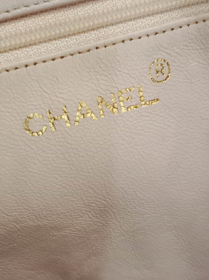 Chanel Vintage Timeless Tote Light Pink Lambskin Series 3