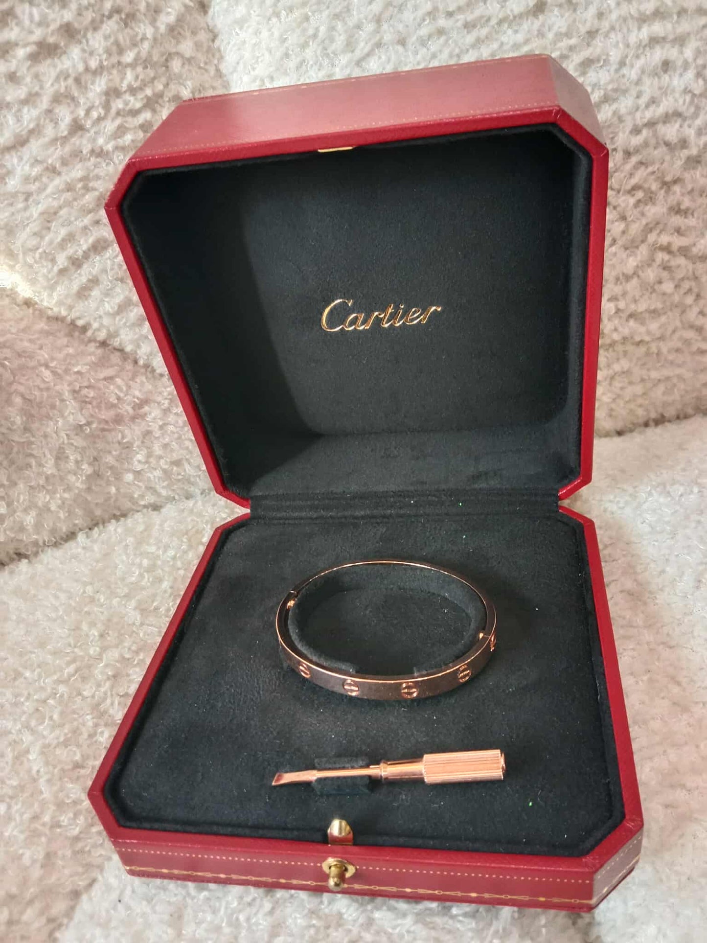 Cartier Love Bracelet in Rose Gold