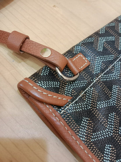Goyard Saint Louis Tote Bag Noir/Naturelle PM