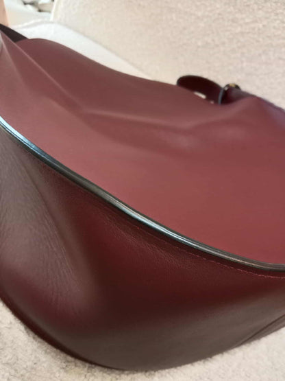 Celine Pameloto Hobo Bag Burgundy