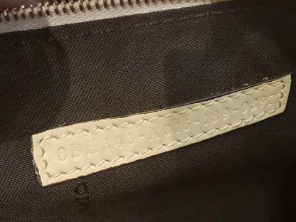Fendi White Whipstitch Runaway Leather Satchel Bag