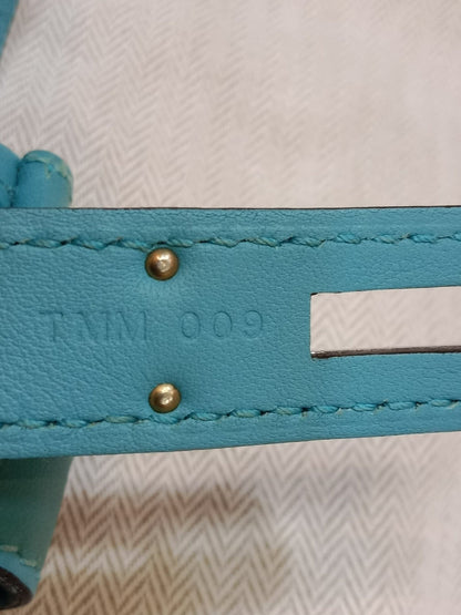 Hermes Berlin Mini Bleu Atoll Swift Stamp T 2015