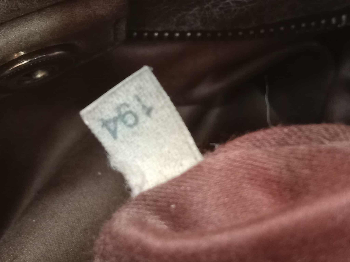 Miu Miu Leather Tote Bag Grey with Crystal Embellished Strap