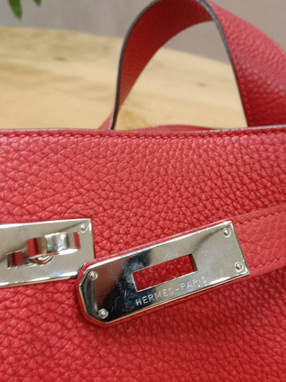 Hermes So Kelly 22 Togo Red Stamp R Square 2014