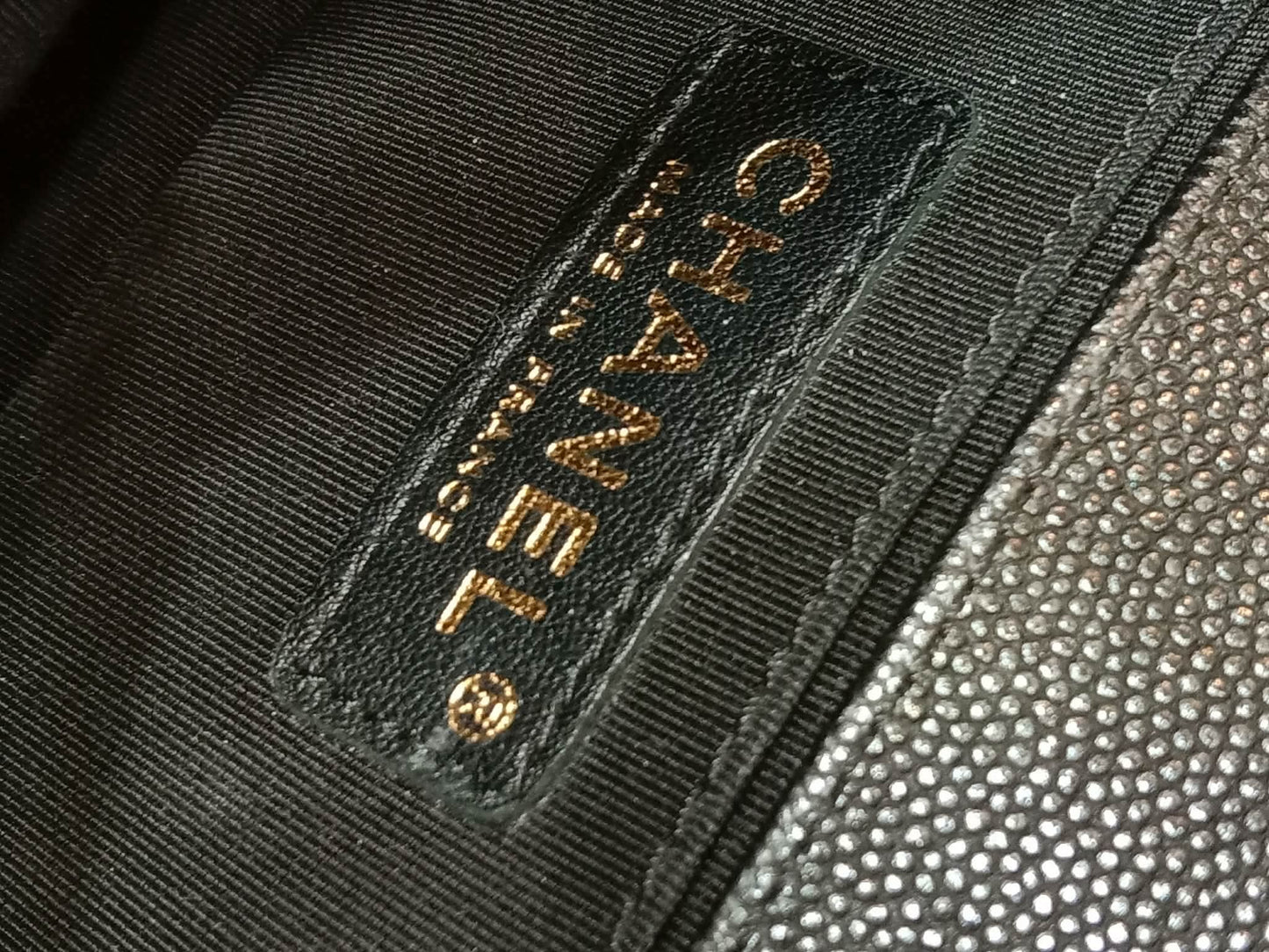 Chanel Le Boy Flap Caviar Small Black Series 23