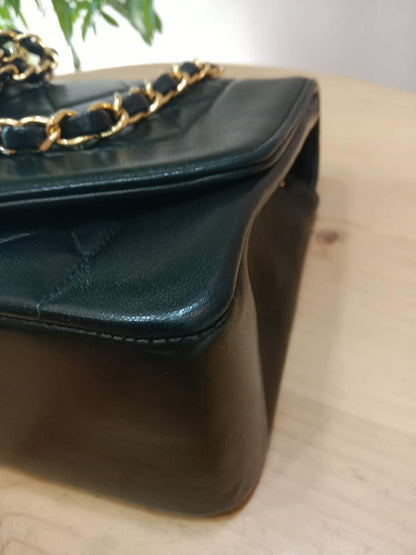 Chanel Diana Black Lambskin Series 2