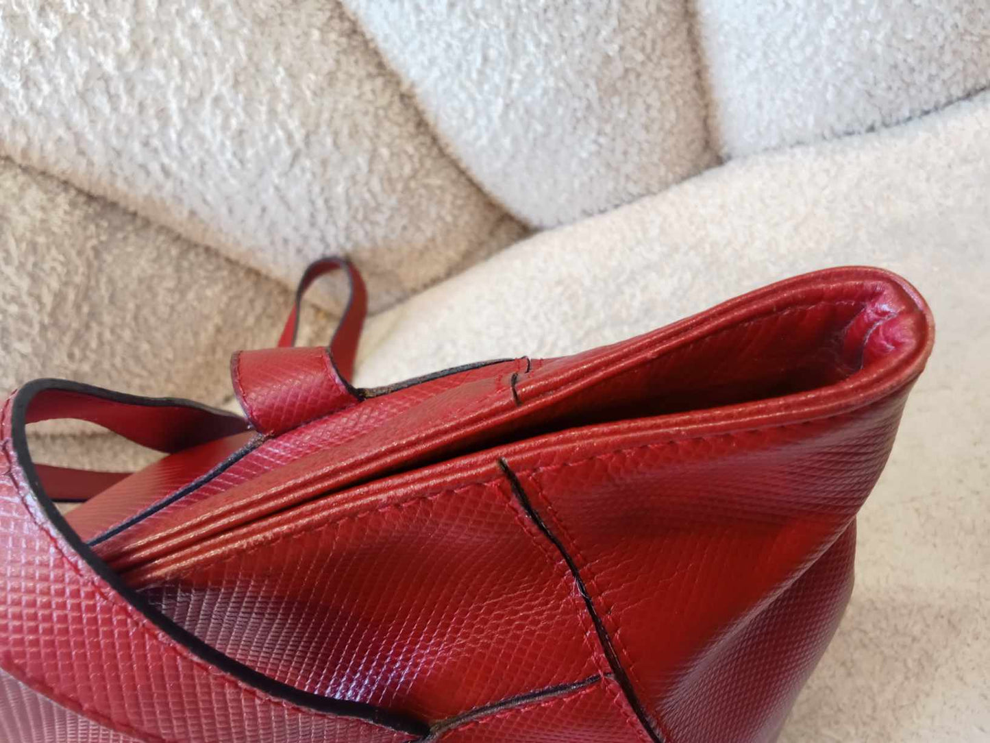 Bottega Veneta Red Tote Bag