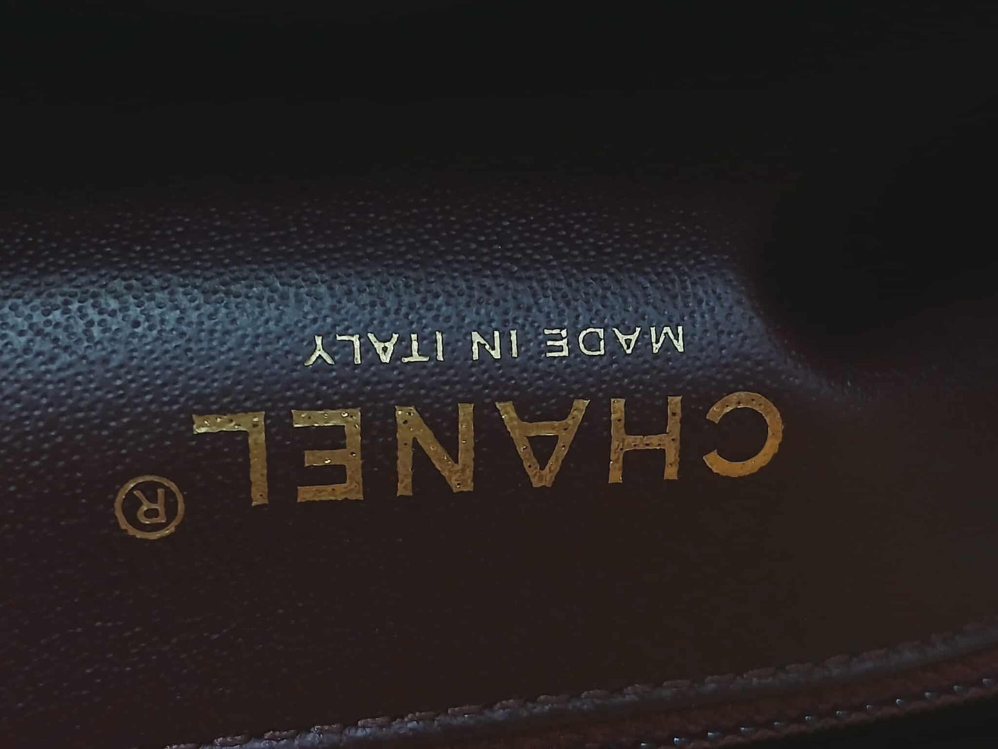 Chanel Diamond CC Chain Brown Caramel Lambskin Flap Bag Series 18