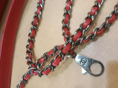 Chanel Cocohandle Caviar Red Small Series 23