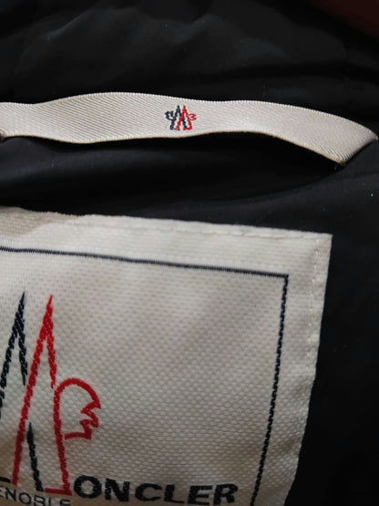 Moncler Grenoble "Cailly" Quilted Hooded Jacket in Black