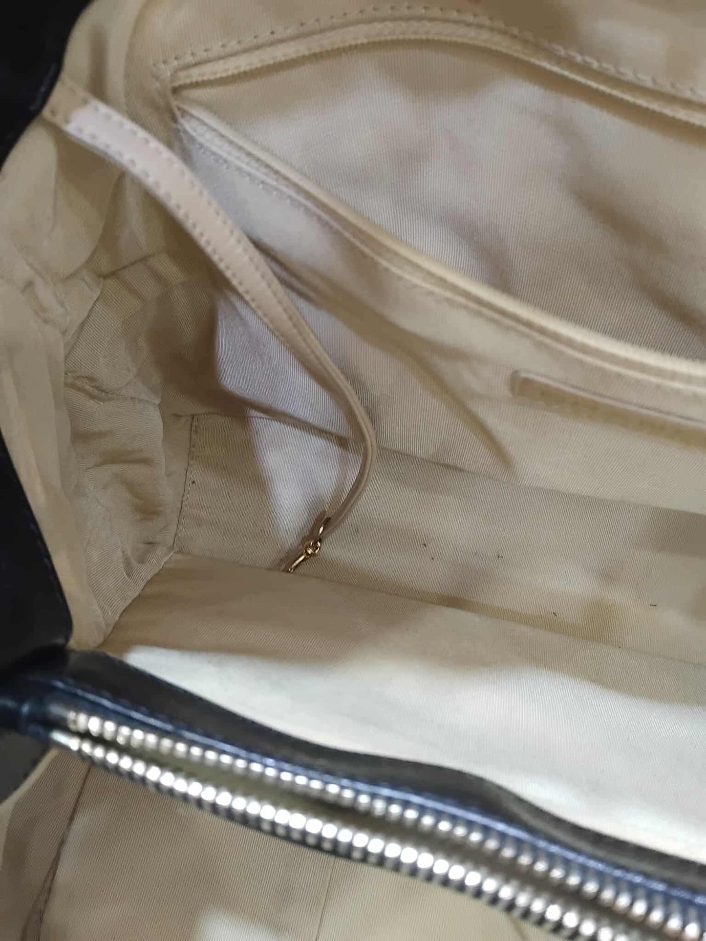Chanel Mix Shopping Tote Bag Quilted Beige/Black Series 16