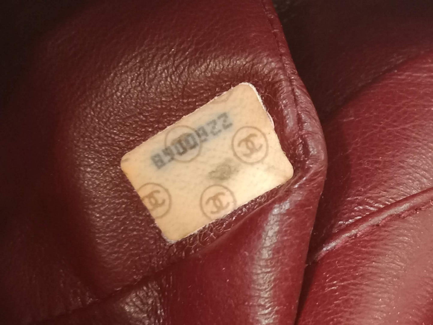 Chanel Diana Black Lambskin Series 2