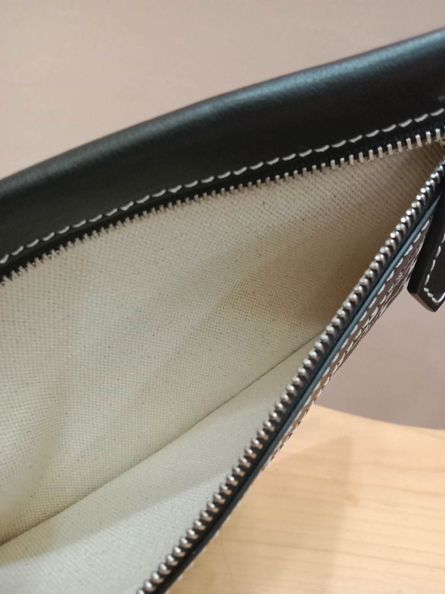 Moynat Paris M Tote Monogrammed Bag Black/White MM