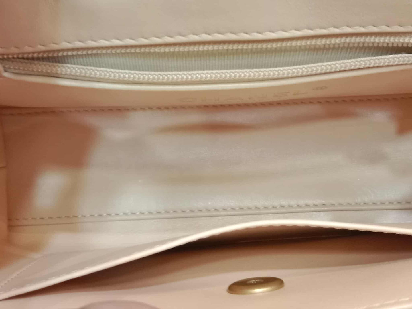 Chanel Kelly Nano Bag Beige Microchipped Fullset