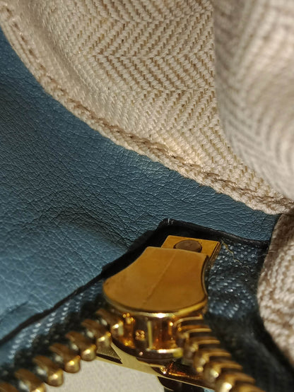 Loewe Puzzle Bag Tricolor Blue Medium