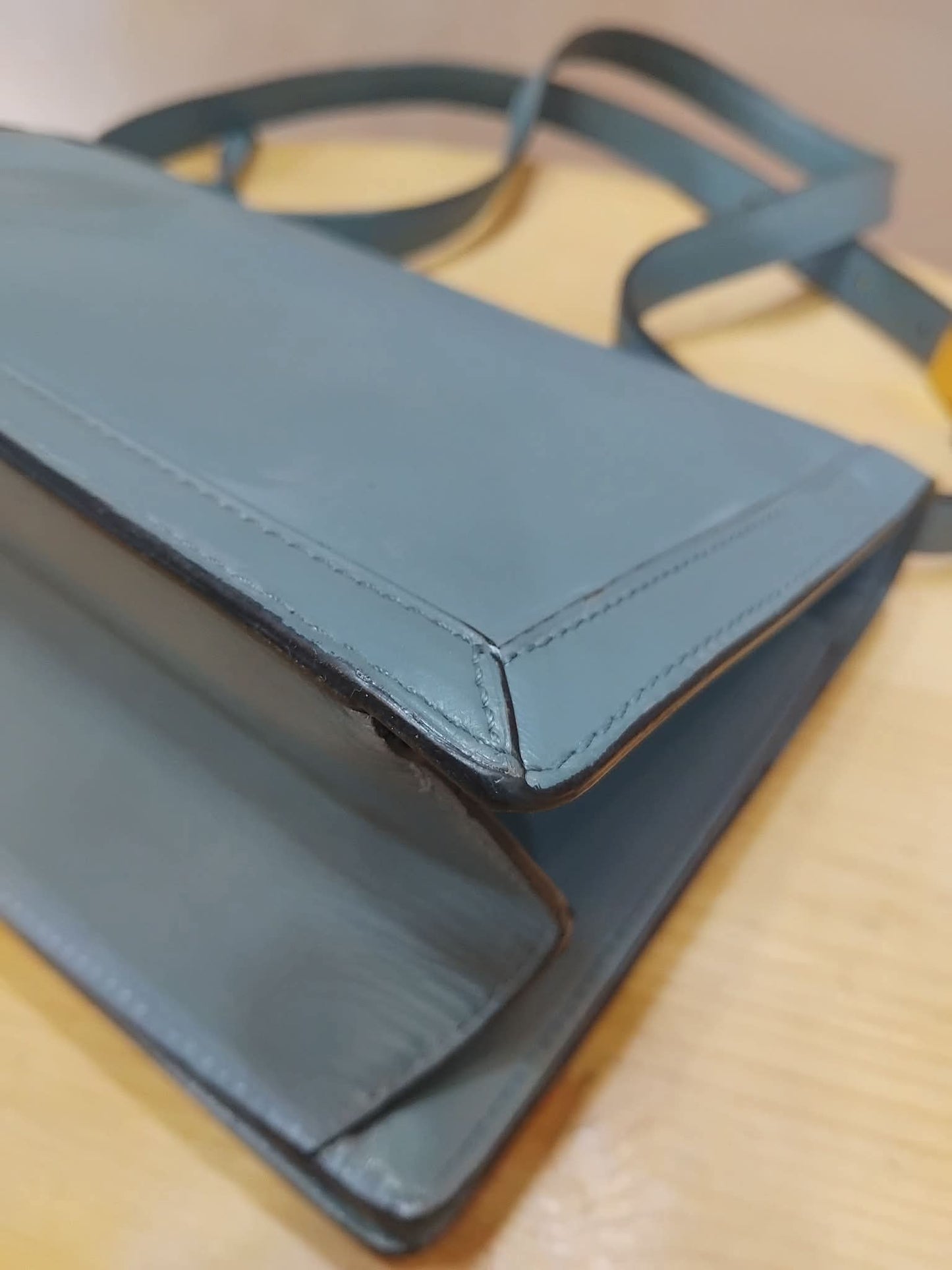 Loewe Barcelona Shoulder Bag Blue