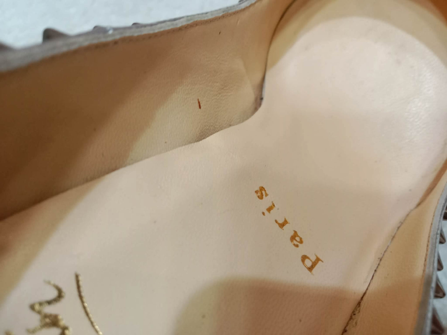 Christian Louboutin Condora Spikes Pumps Size 37
