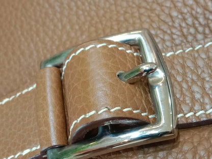 Hermes Halzan 31 Clemence Gold Stamp R 2014