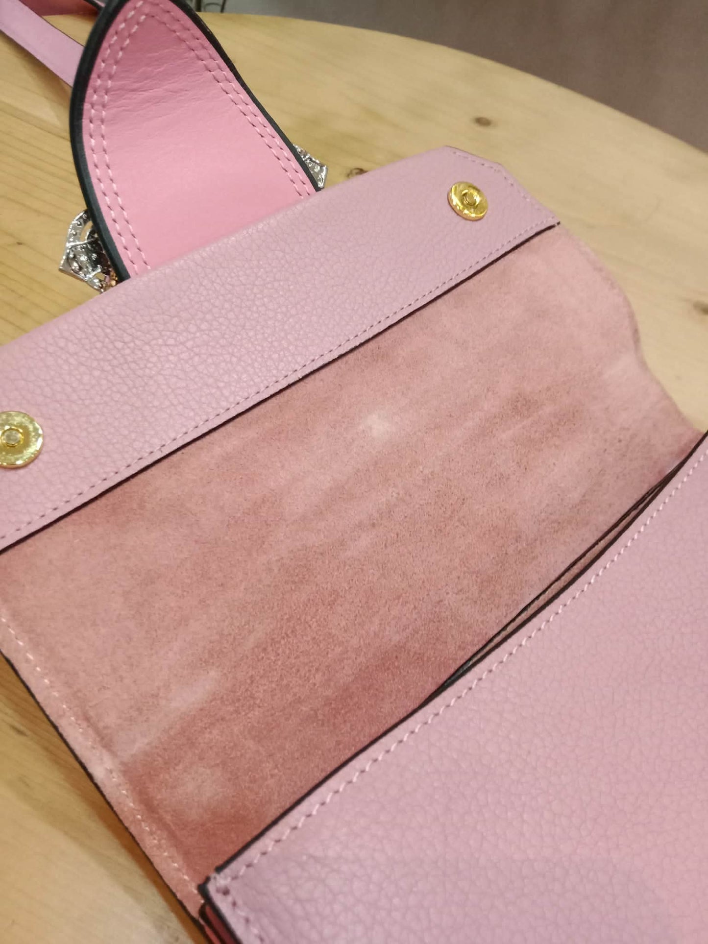 Miu Miu Lady Shoulder Bag Crafted Calfskin Pink