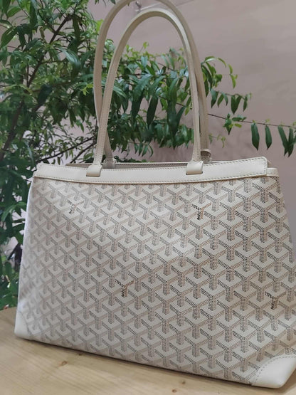 Goyard Bellechasse Biaude White PM