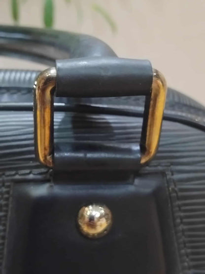 Louis Vuitton Bowling Montaige Epi Black PM