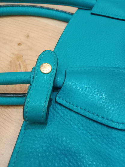 Prada Vitello Daino Turquoise Bag