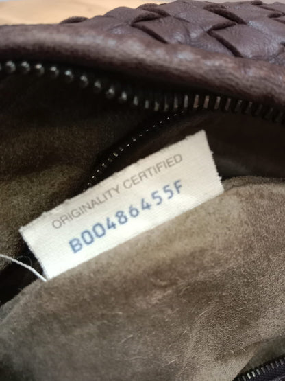 Bottega Veneta Intrecciato Espresso Woven Nappa Leather Maxi Bag