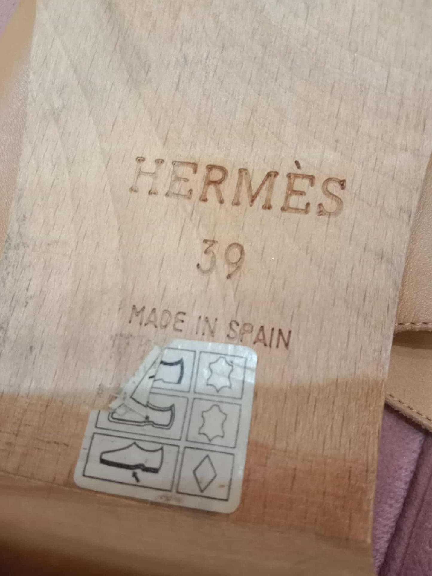 Hermes Kevlar Slides Sandal Beige Size 39