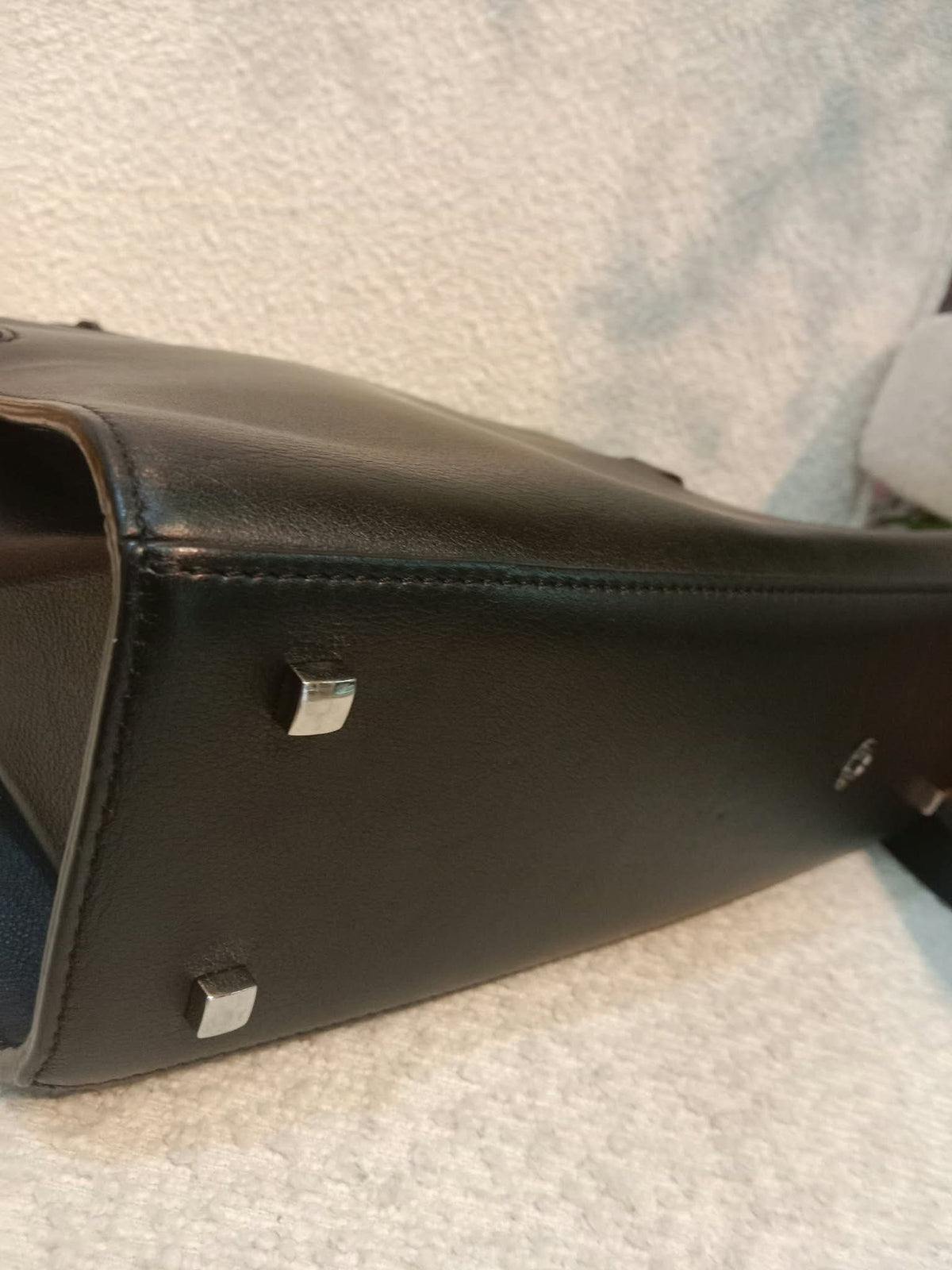 Delvaux Tempete Handbag Black MM
