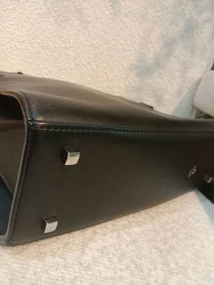 Delvaux Tempete Handbag Black MM