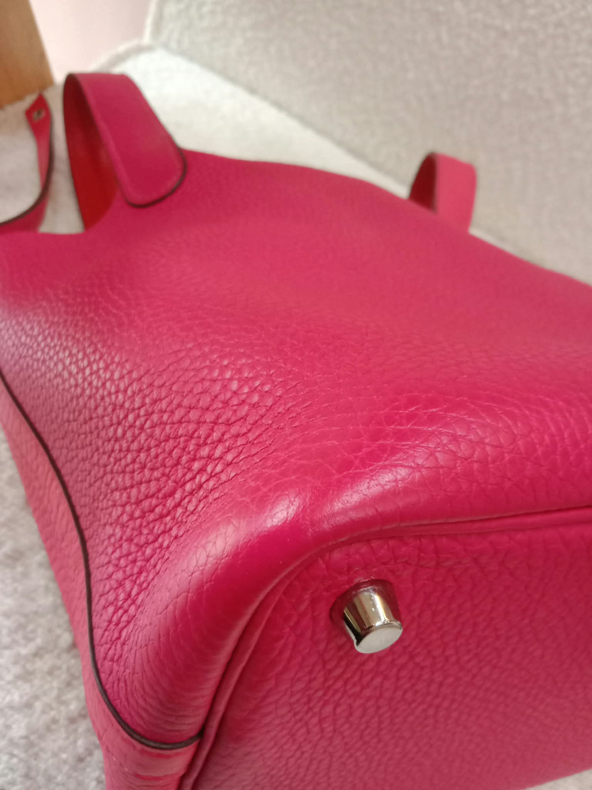 Hermes Picotin 18 Clemencec Rose Extreme Stamp Y 2020