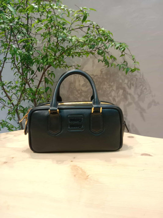Miu Miu Arcadie Regular Black Bag