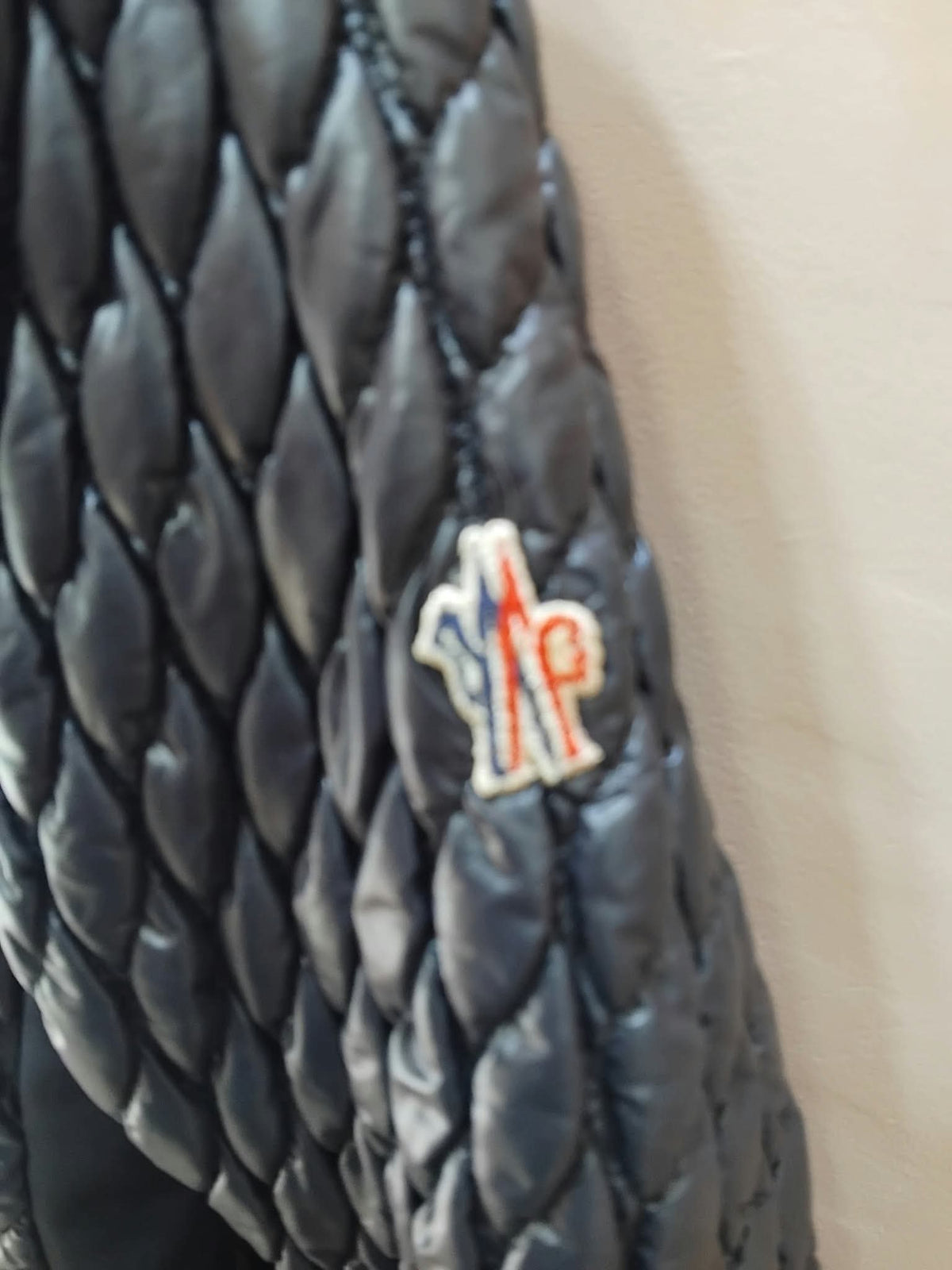 Moncler Grenoble "Cailly" Quilted Hooded Jacket in Black