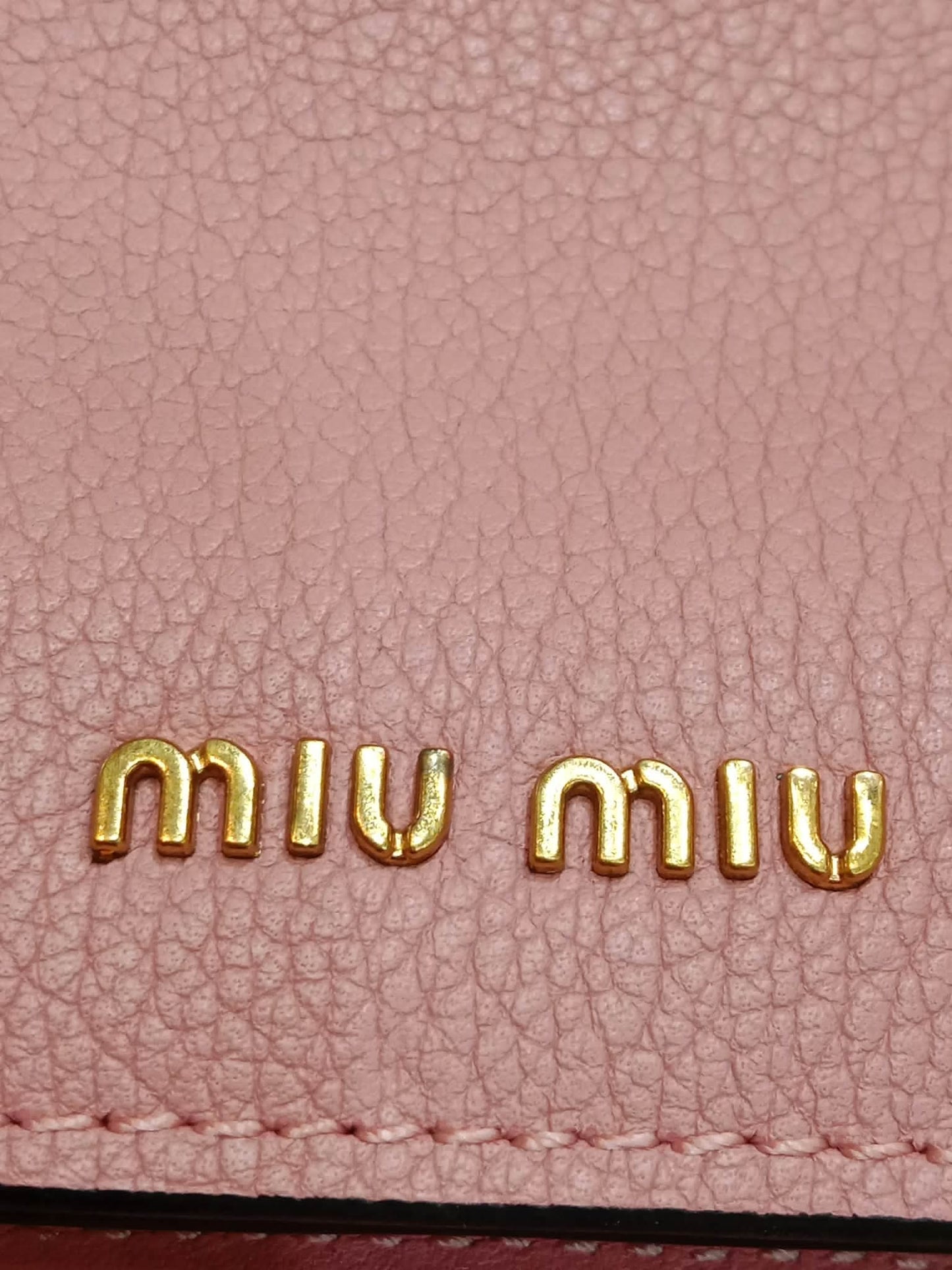 Miu Miu Lady Shoulder Bag Crafted Calfskin Pink
