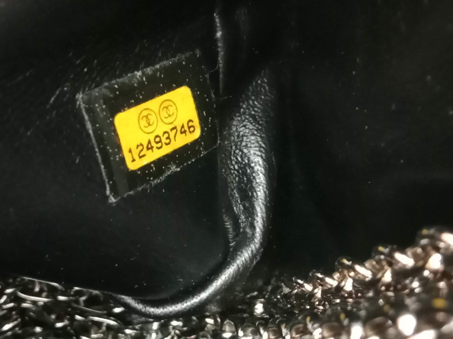 Chanel Reissue Flap Bag Iridescent Aged Calfskin Black Series 12