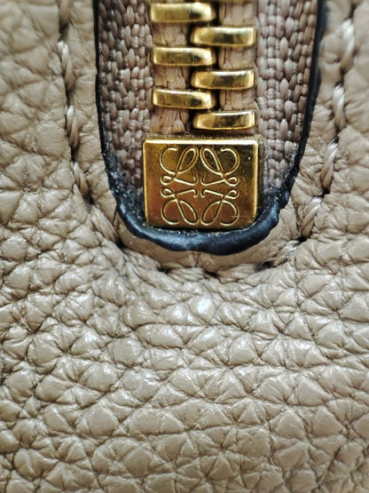 Loewe Hammock Bicolor Taupe/Brown Small Bag