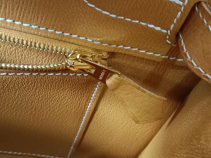 Hermes Birkin 30 Sellier Vache Naturelle Sable Grainee Stamp K 2025