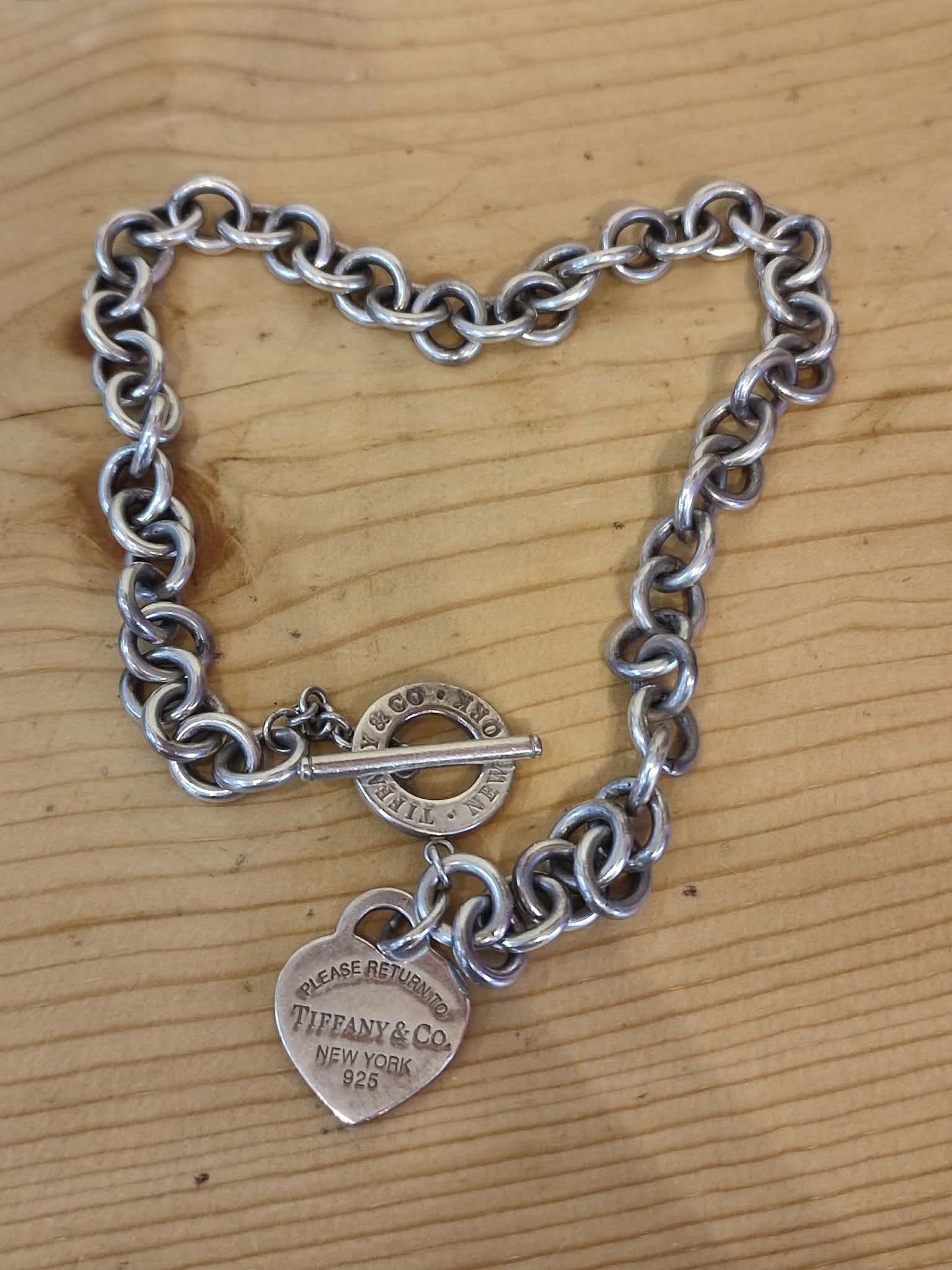 Tiffany & Co. Sterling Silver Return to Tiffany Heart Necklace