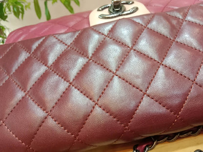Chanel Tricolor Classic Single Flap Series 20
