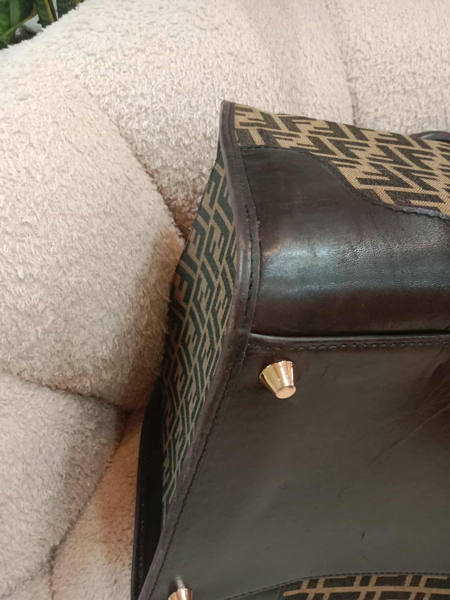 Fendi Boston Bag Brown