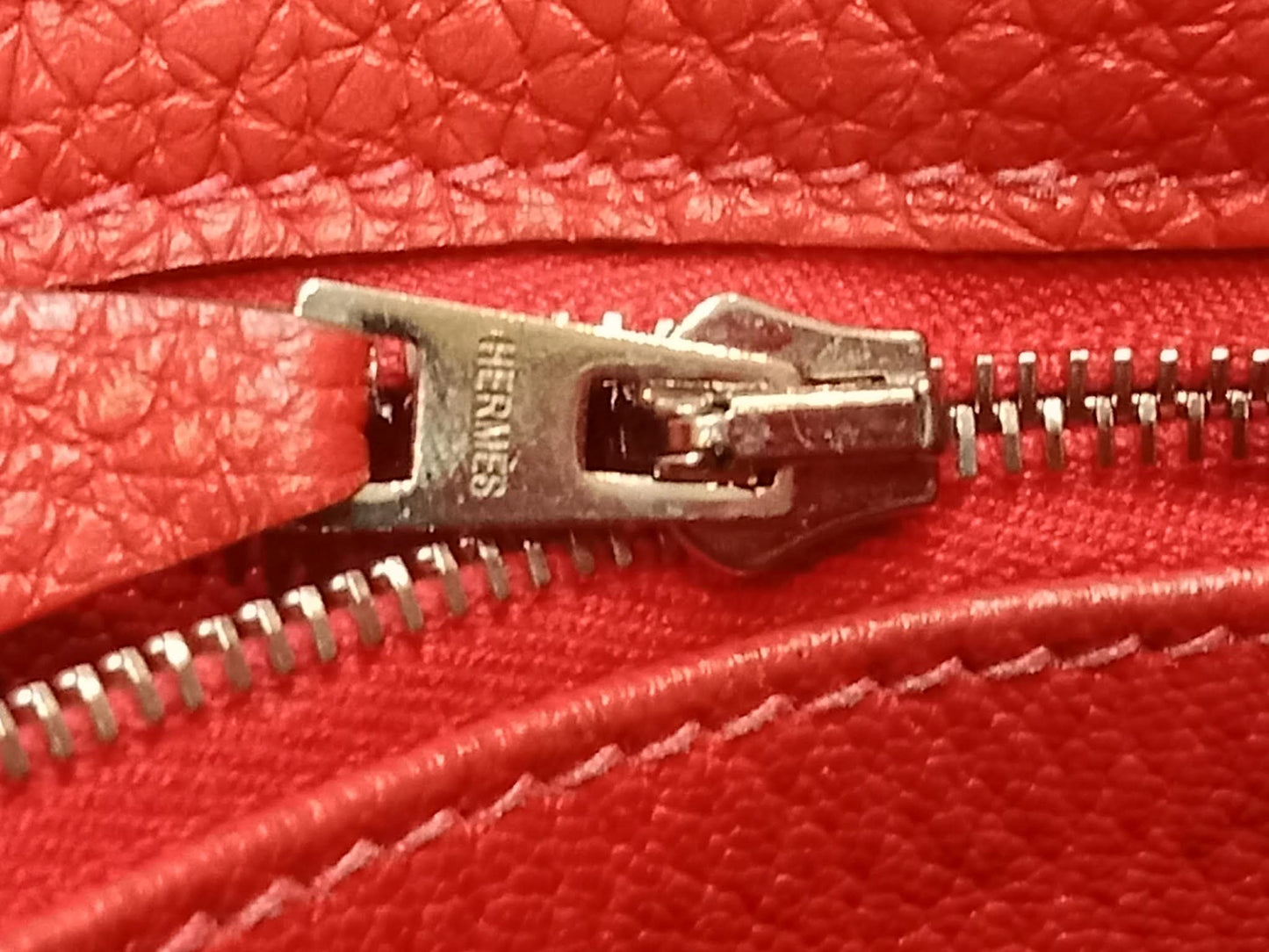 Hermes So Kelly 22 Togo Red Stamp R Square 2014