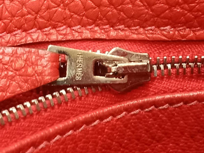 Hermes So Kelly 22 Togo Red Stamp R Square 2014