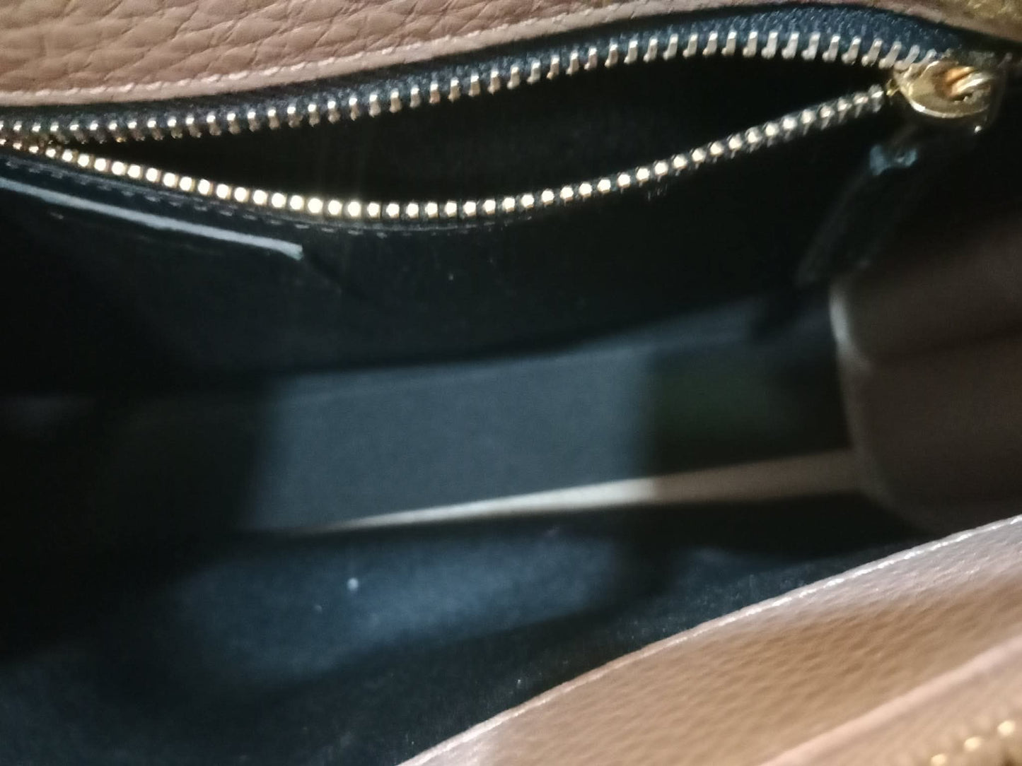 Saint Laurent Sac De Jour Taupe Grained Leather