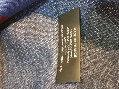 Hermes Petit H Denim Tote